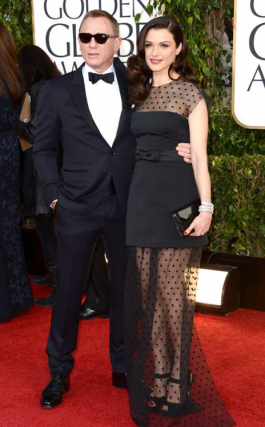 2013-Golden-Globes-Daniel-Craig-Rachel-Weisz