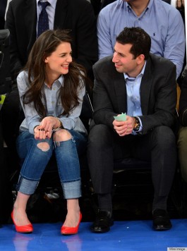 Celebrities Attend The Golden State Warriors Vs New York Knicks Game