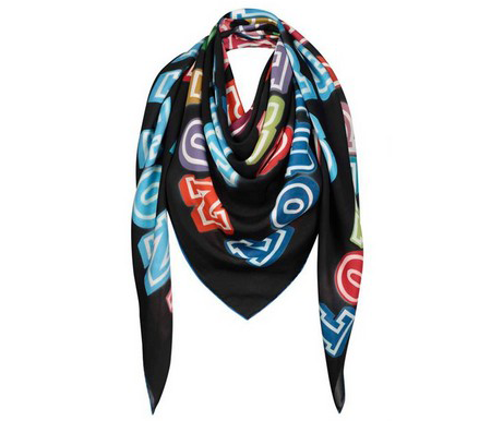 Louis-Vuitton-and-Ben-Eine-Scarf