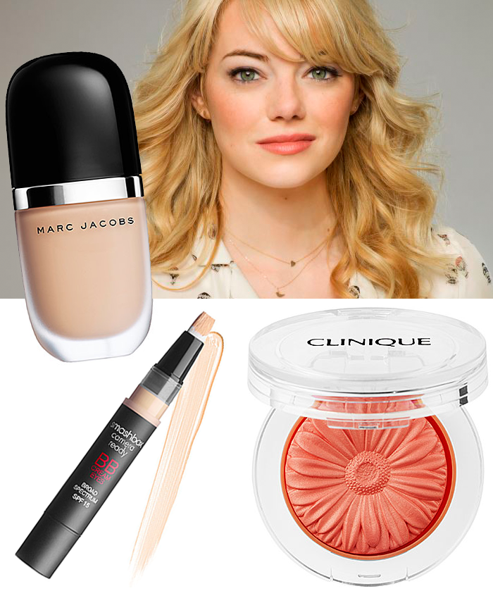 Emma-Stone-The-Amazing-Spider-Man-Gwen-Stacy-Foundation-BB-Eye-Cream-Blush