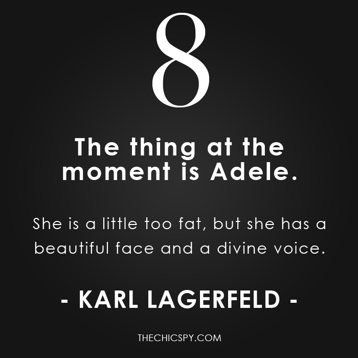 Karl Lagerfeld Diet  MY PINK MSG FOR TODAY : Enjoy Every Moment..